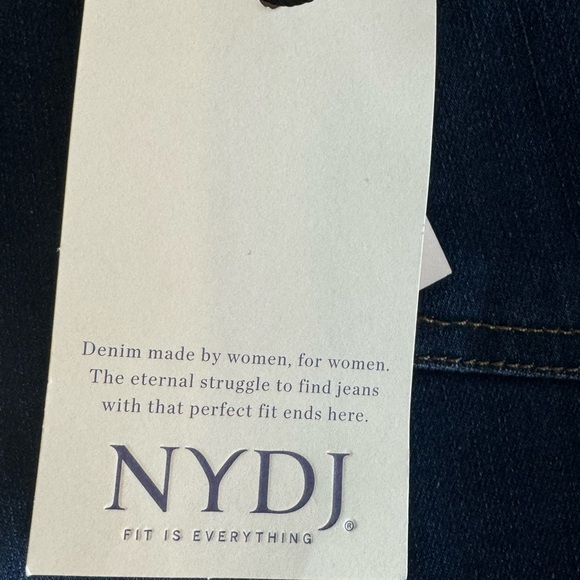 NYDJ Sheri Slim Jeans in Quinn Size 14 NWT - Picture 16 of 17
